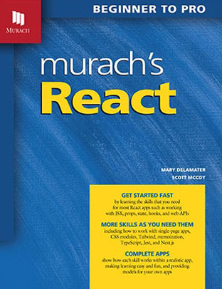 Murach's React by Mary Delamater and Scott McCoy